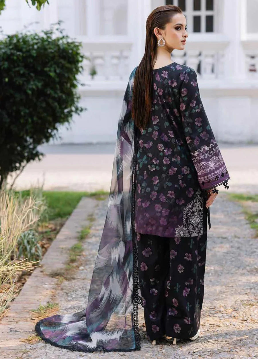BQ 32-3 Piece Unstitched Digital Printed Khaddar Suit