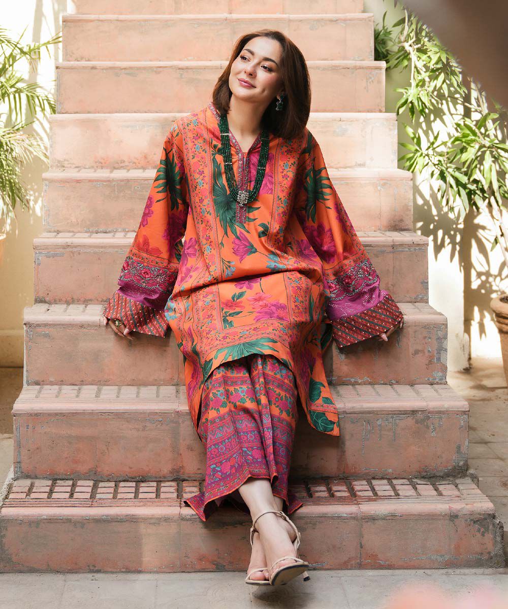 SP 506-2 Piece Digital Printed Lawn Shirt and trouser