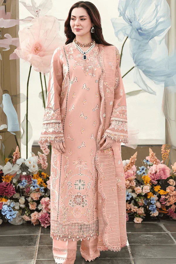 QL 2770-3 Piece Unstitched Fully Embroidered Lawn Suit