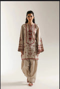 ET 2820-2 Piece Unstitched Embroidered Lawn Suit