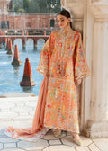 3 Piece unstitched Digital Printed and Embroidered Lawn Suit