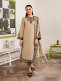 MB 105-3 Piece Unstitched Fully Embroidered Dhanak Suit