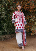 ZC 101-3 Piece Unstitched Embroidered Lawn Suit ( Fine Printed Lawn Dupatta )
