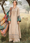 MB 2580-3Pc Embroidered Lawn Shirt with Printed Polly Lawn Dupatta