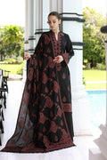 SP 565-3 Piece Unstitched Fully Embroidered Dhanak Suit