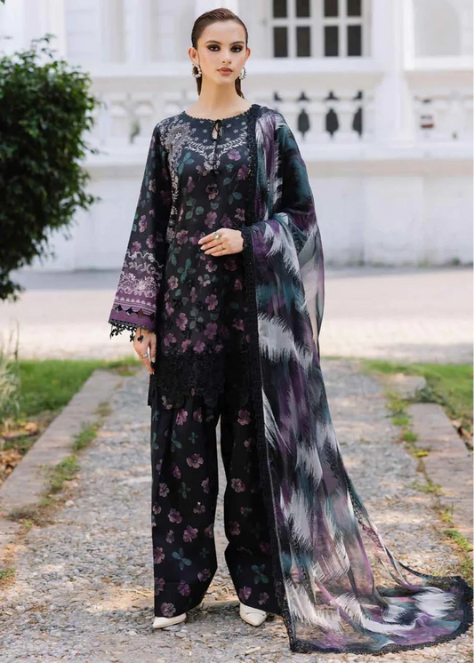 BQ 32-3 Piece Unstitched Digital Printed Khaddar Suit