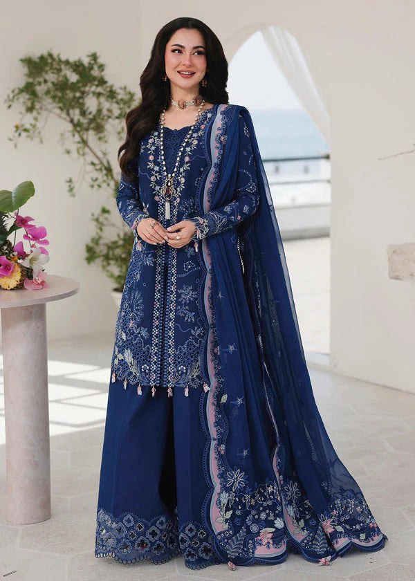 QL 2815-3 Piece Unstitched Embroidered Lawn Suit