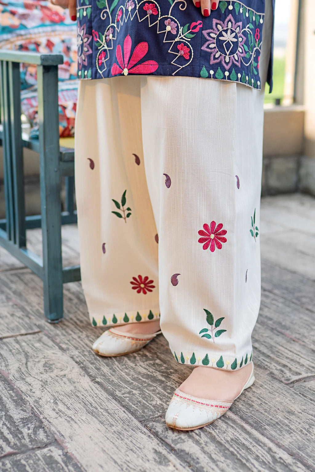 MB 70-2 Piece Unstitched Embroidered Lawn Suit