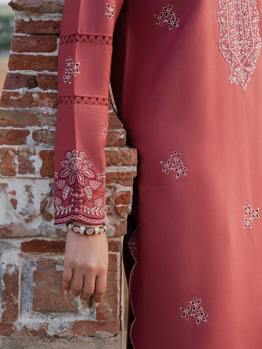 IZ 3070-3 Piece Unstitched Dhanak Fabric with (Digital Printed Shawl)