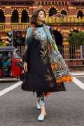 LD 486-3Pc Digital Printed Lawn Shirt with Printed Dupatta