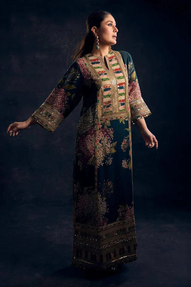 AJ 995-Kareena Kapoor Luxury Silk Unstitched 3 Piece Suit