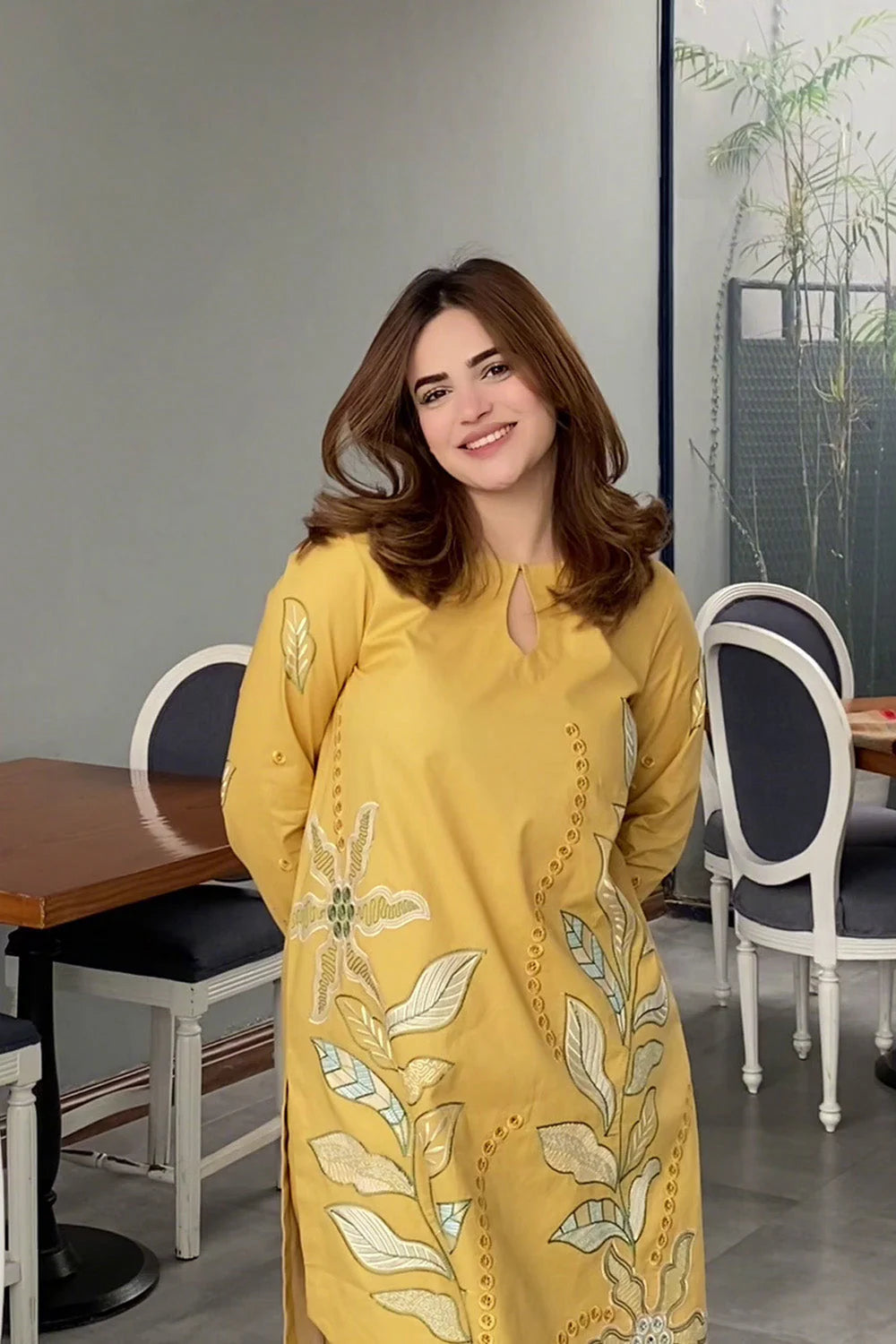 2 Piece Unstitched Embroidered Lawn Suit