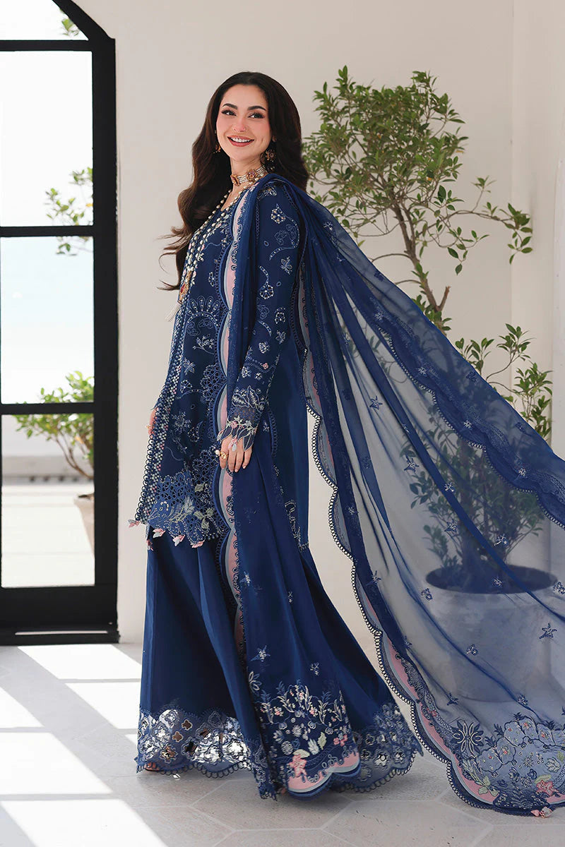 QL 2815-3 Piece Unstitched Embroidered Lawn Suit