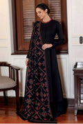 BR 740-3 Piece Dhanak Suit With Fully Embroidery Dhanak Embroidery Shawl