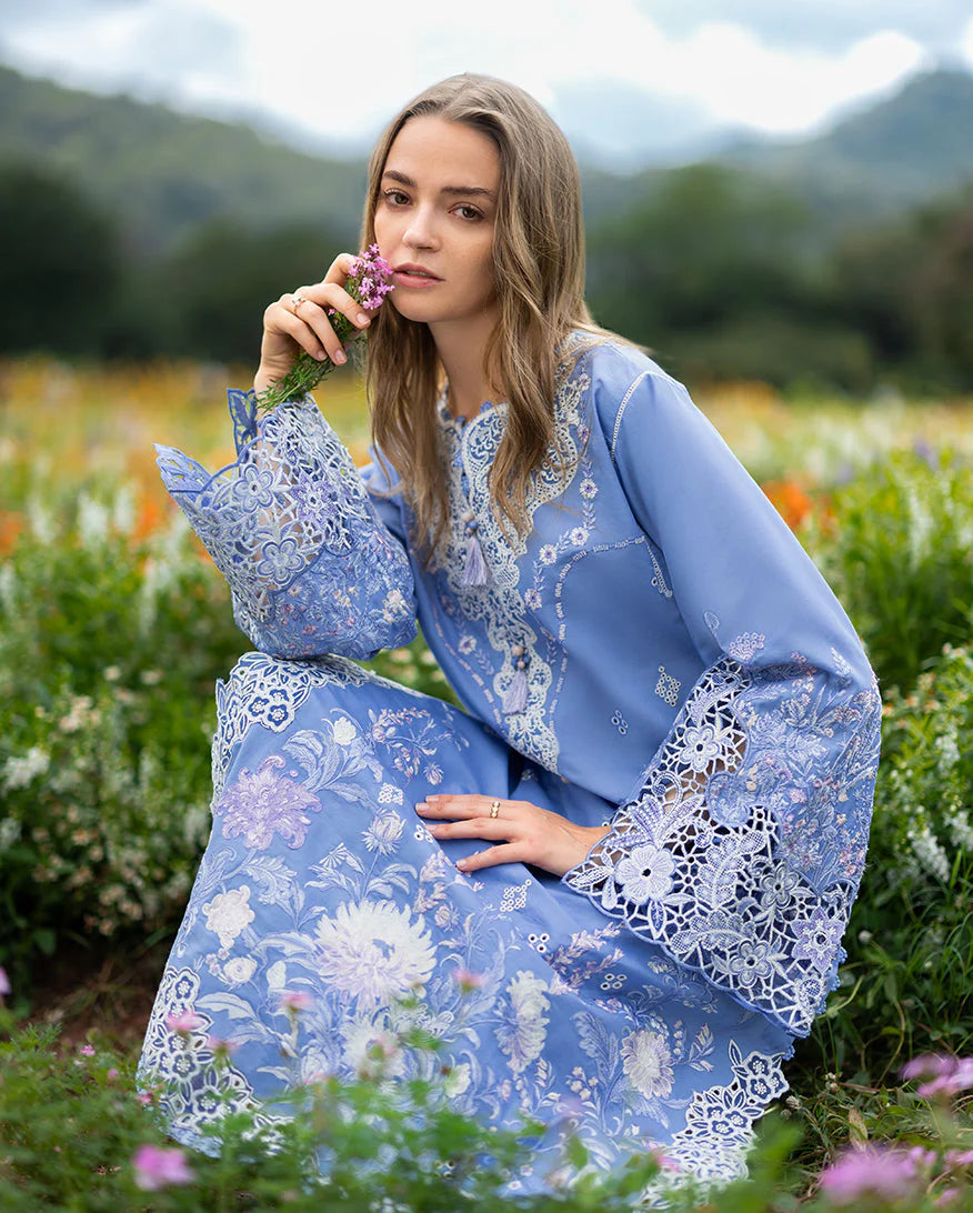 MS 2795-3 Piece Unstitched Embroidered Lawn Suit