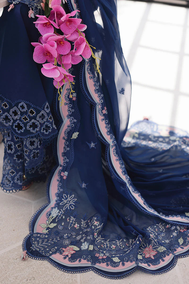 QL 2815-3 Piece Unstitched Embroidered Lawn Suit