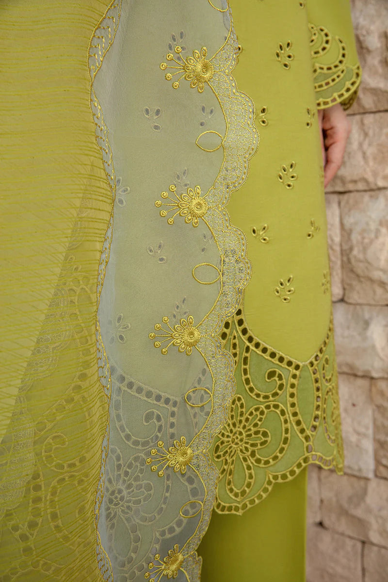 RR 2780-3 Piece Unstitched Chicken Kari Embroidered Suit