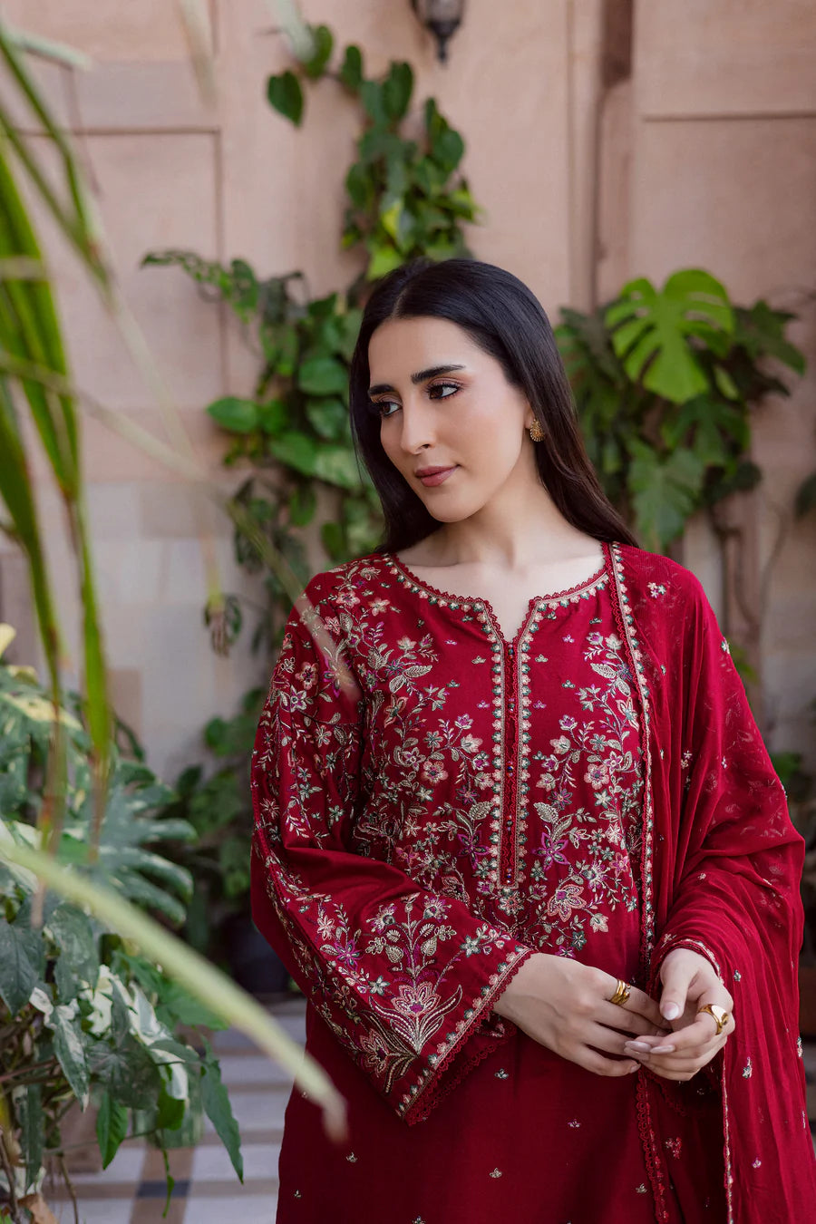 BT 2700-3 Piece Unstitched Embroidered Lawn Suit