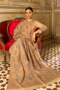 BR 870-Dhanak Stuff 3 Piece Fully Embroidered With Dhanak Fully Embroidered Shawal