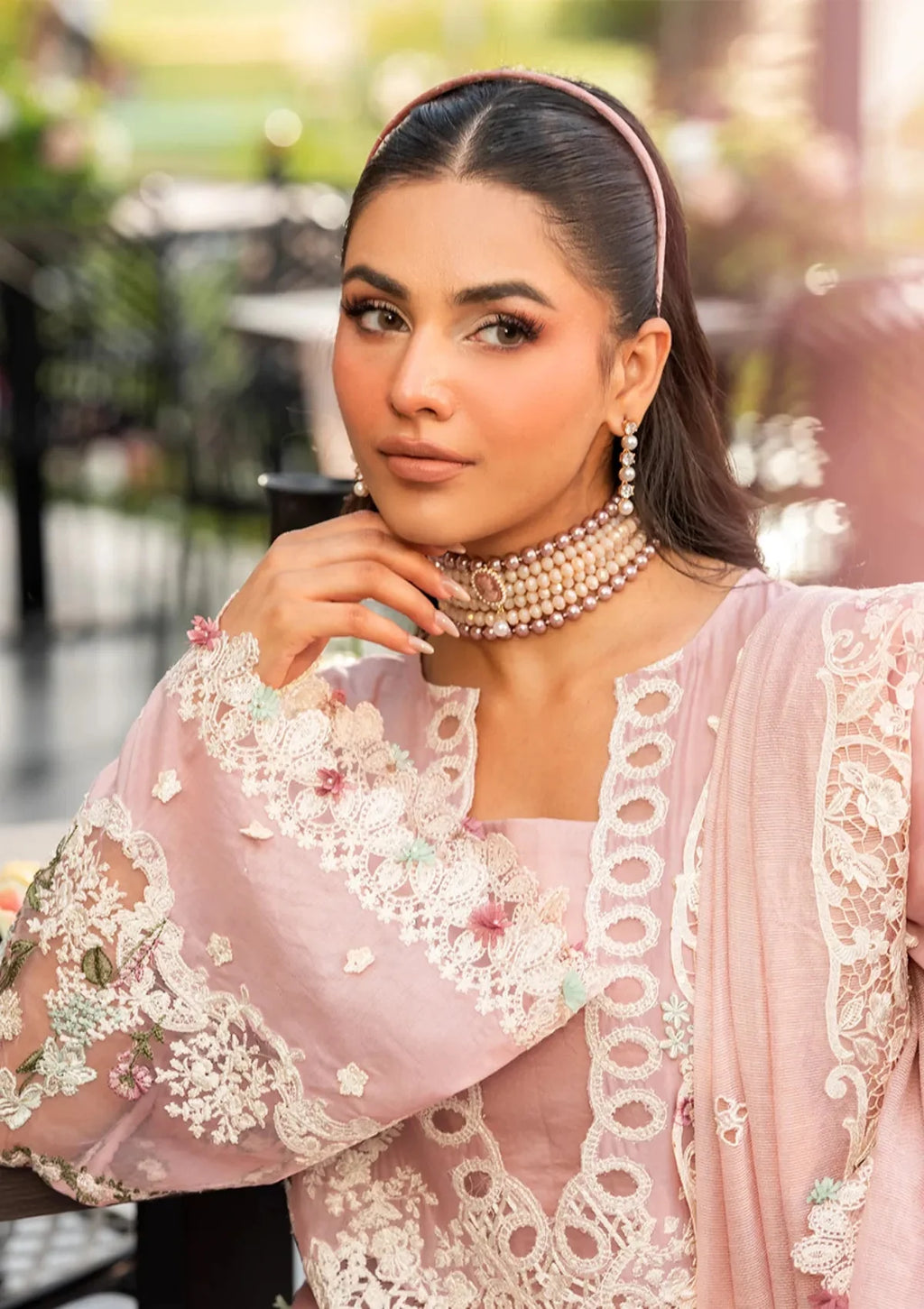 EL 2710-3 Piece - Unstitched Fully Embroidered Lawn Suit